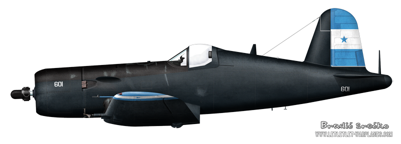 F4U-5N Honduras 601