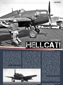 Hellcat article for Eduard