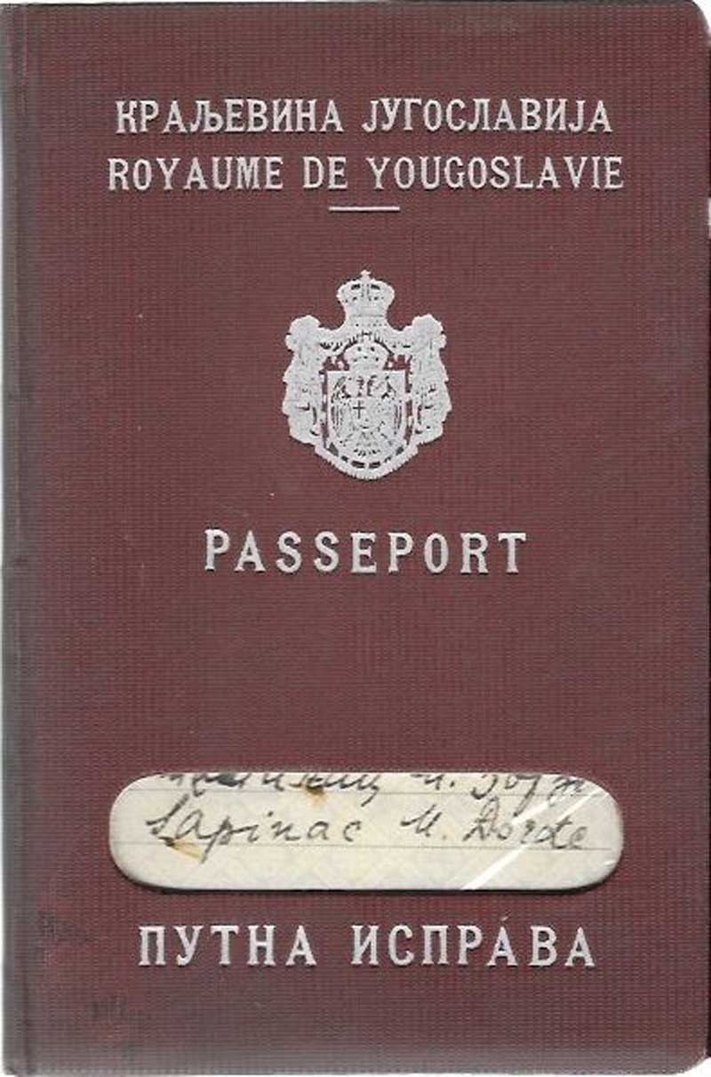 Пасош Краљевине Југославије