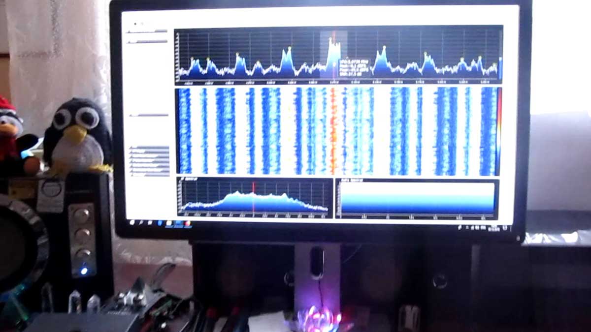 Година 2018., негде у Украини се ради мој квантни холограм ДНК, како он изгледа види се на екрану